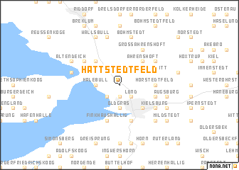map of Hattstedtfeld