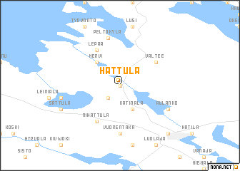 map of Hattula