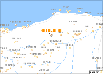 map of Hatuconan