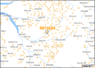 map of Hatugau