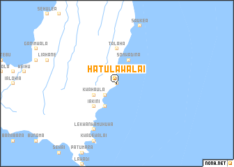 map of Hatulawalai