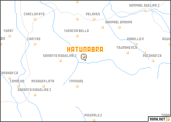 map of Hatunabra