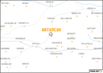 map of Hatuncuk