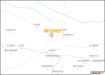 map of Hatunen