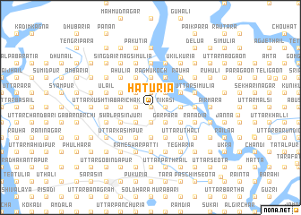 map of Hāturia