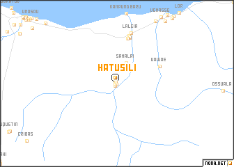 map of Hatusili