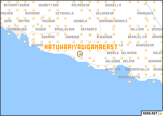 map of Hatuwapiyadigama East