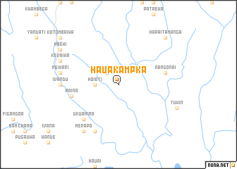 map of Hauakampka