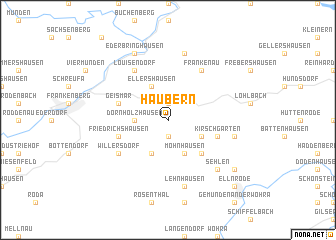 map of Haubern