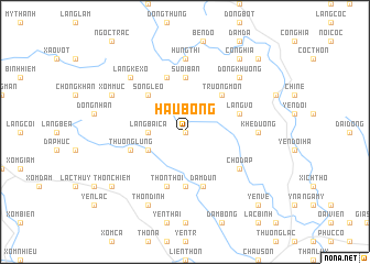 map of Hậu Bổng