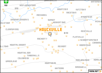map of Hauckville