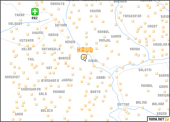 map of Haud