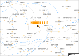 map of Hauenstein