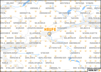 map of Haufe