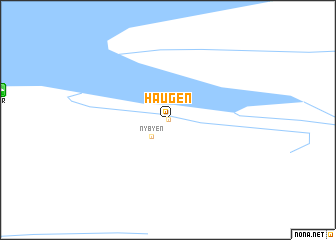 map of Haugen