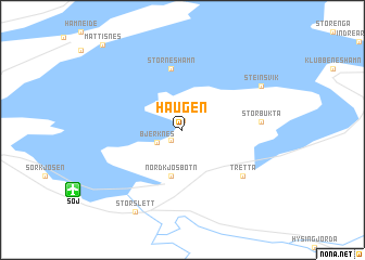 map of Haugen