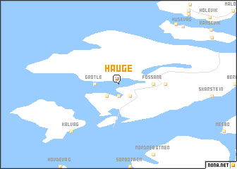 map of Hauge