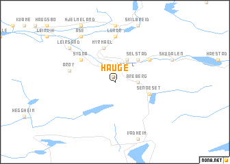 map of Hauge