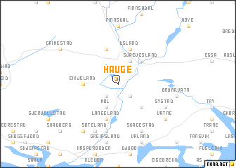 map of Hauge