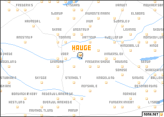 map of Hauge