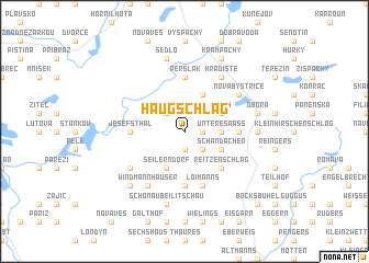 map of Haugschlag