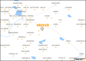 map of Haukka