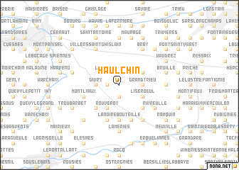 map of Haulchin