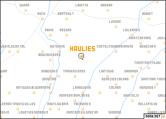 map of Haulies