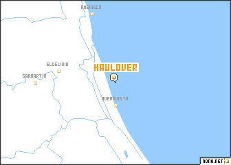 map of Haulover