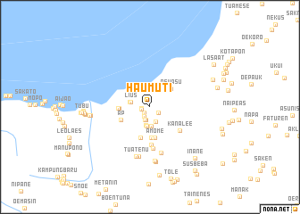 map of Haumuti