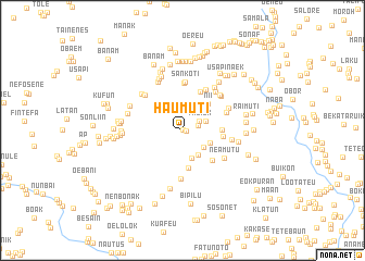 map of Haumuti