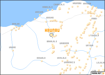 map of Haunau