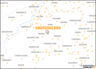 map of Haun\