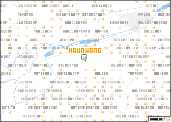 map of Haunwang