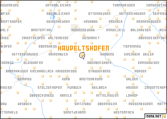map of Haupeltshofen