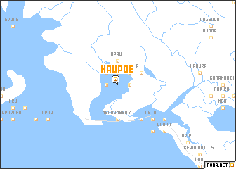 map of Haupoe