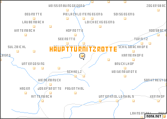 map of Haupttürnitzrotte