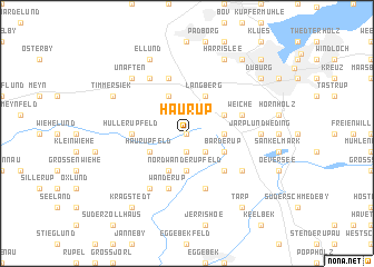 map of Haurup
