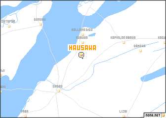 map of Hausawa