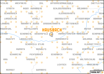 map of Hausbach