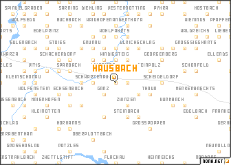 map of Hausbach