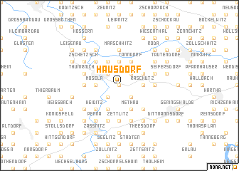 map of Hausdorf