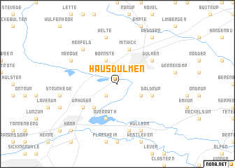 map of Hausdülmen