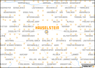 map of Häuselstein