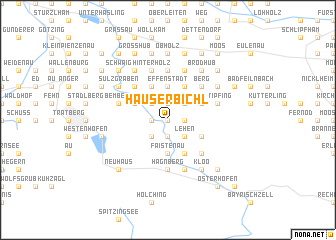 map of Hauserbichl