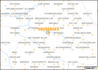 map of Hausgauen