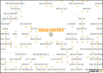 map of Hauskämpen