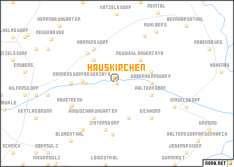 map of Hauskirchen