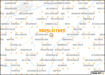 map of Hausleithen