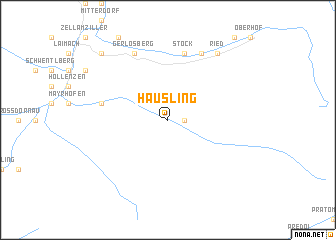 map of Häusling